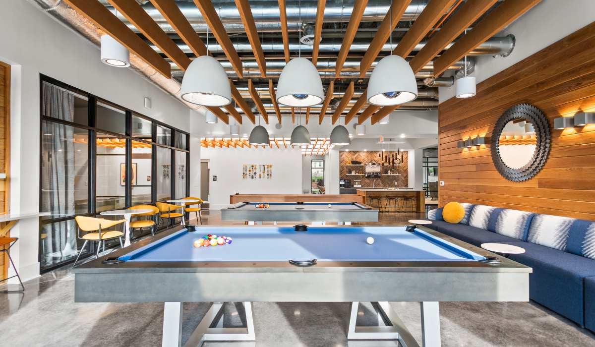 Billiards Room at Keystone Mebane Towne Center in Mebane, North Carolina 