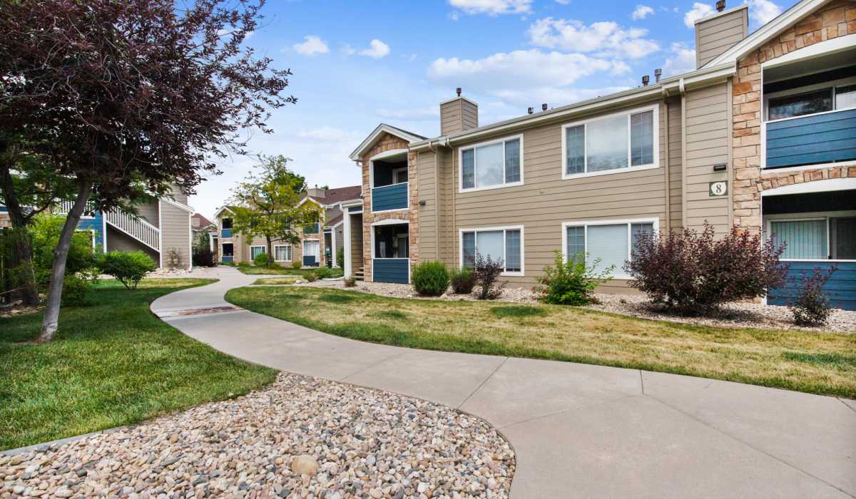 Beautiful view of the community at The Seasons at Horsetooth Crossing in Fort Collins, Colorado 
