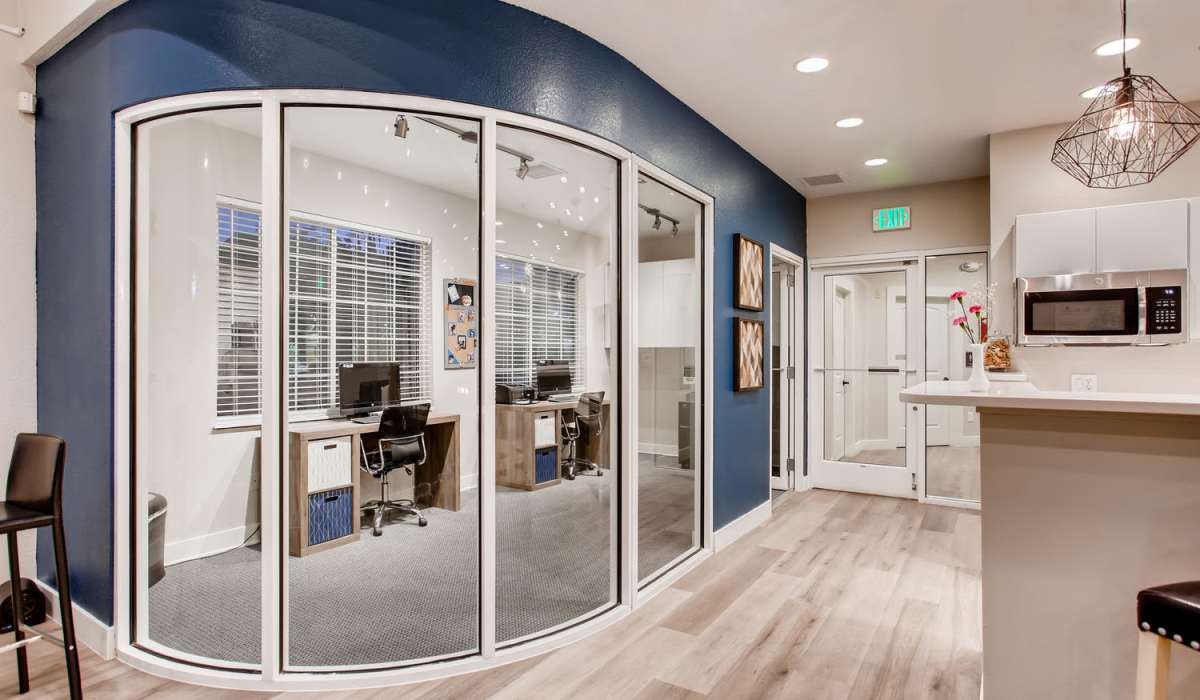 Community room at The Seasons at Horsetooth Crossing in Fort Collins, Colorado 