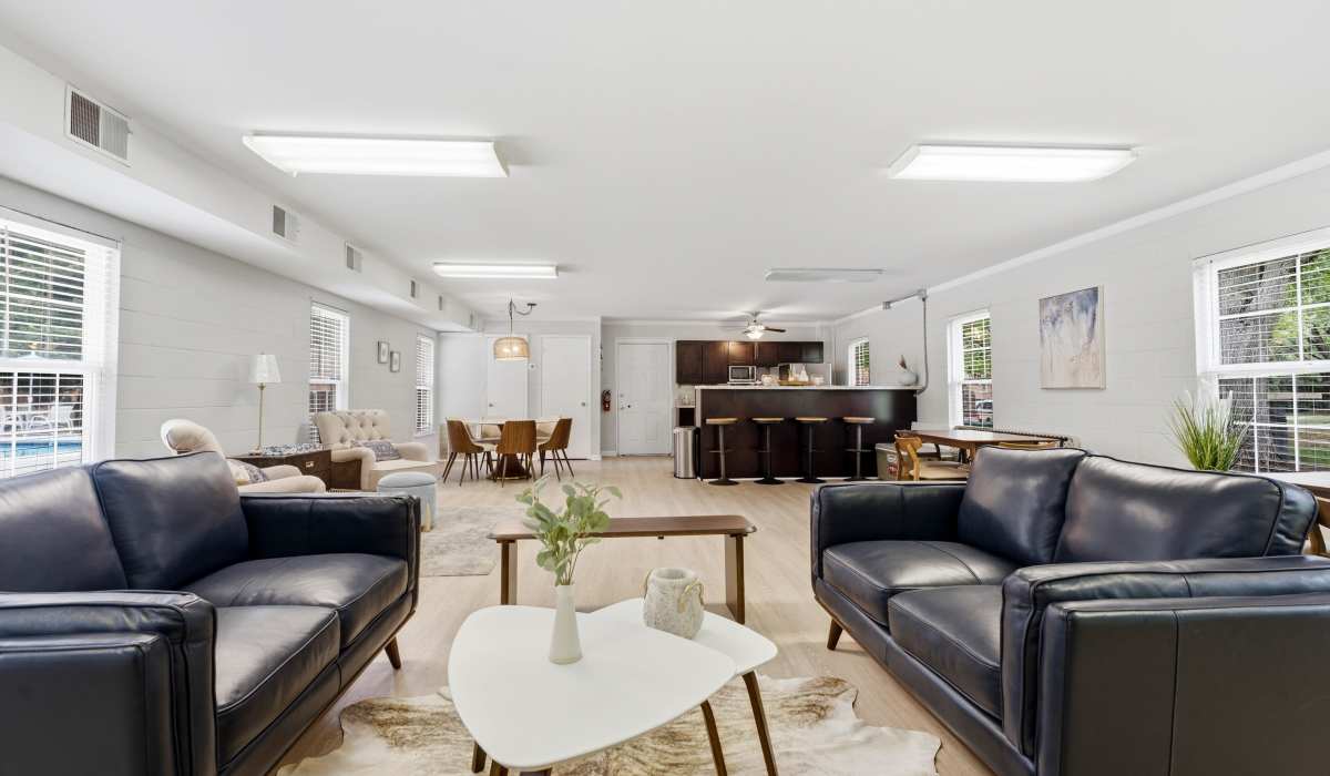 Resident clubhouse at Willow Oaks Apartments in Richmond, Virginia