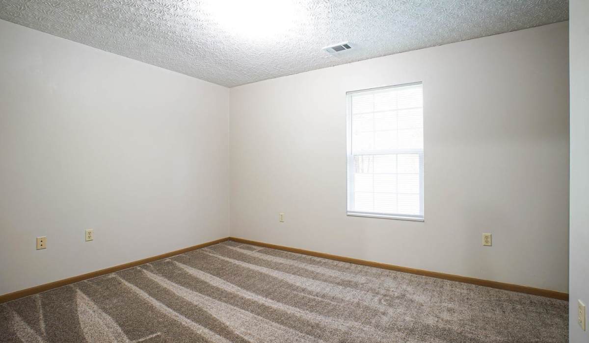 Bright living room at Canterbury Place in Elkins, West Virginia