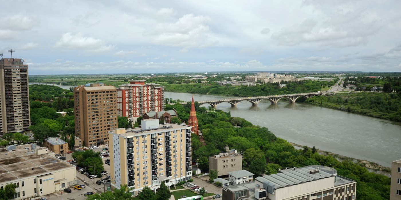 Great views at Saskatoon Tower