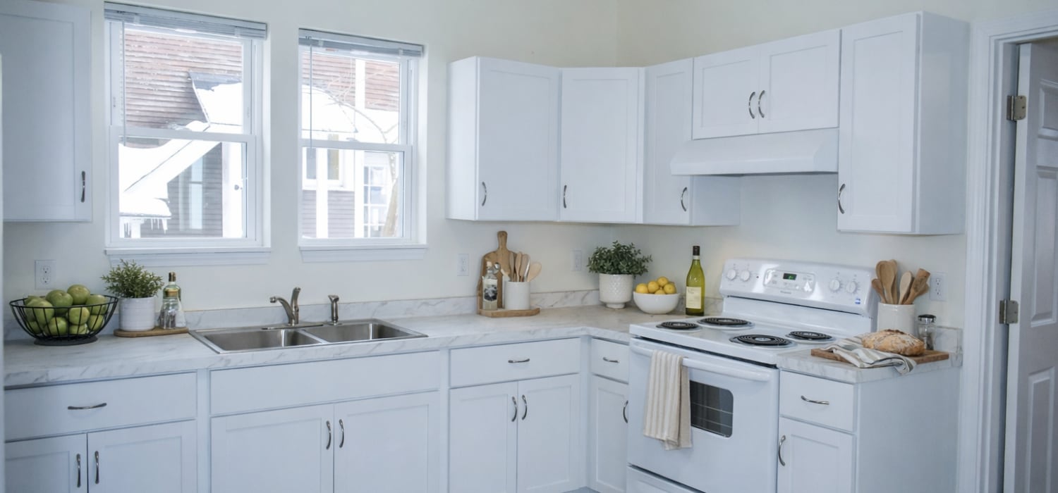 Kitchen at Cherry Hill in Lansing, Michigan