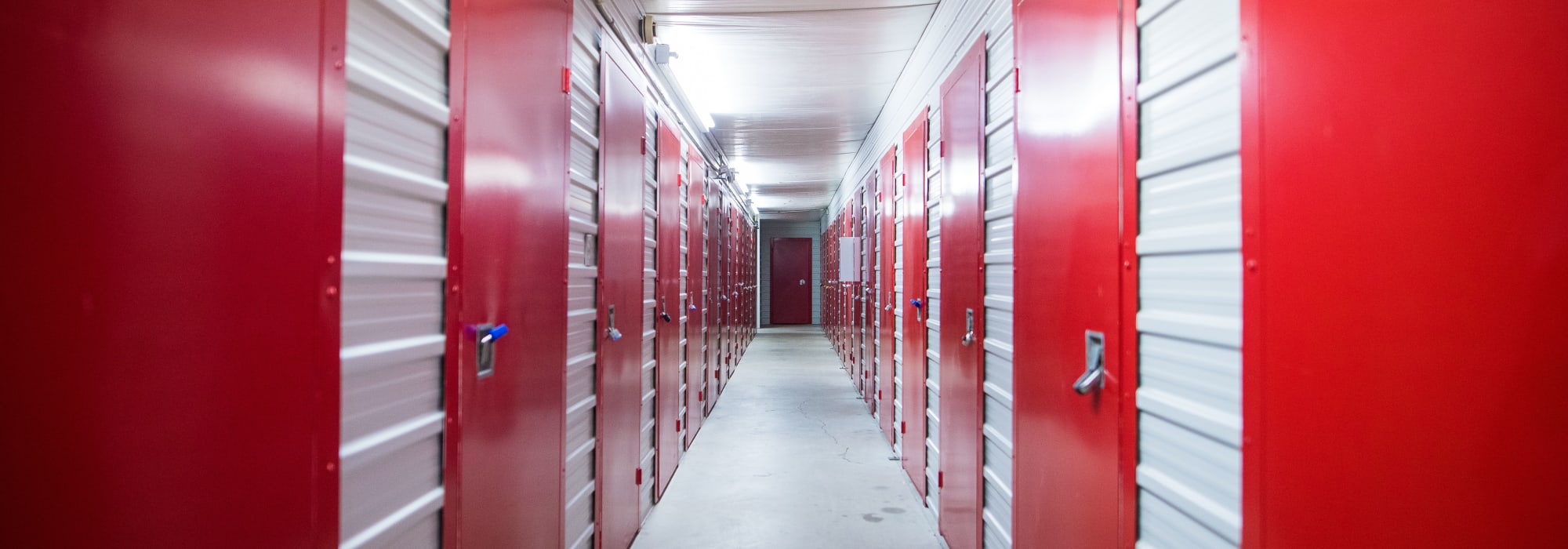 Interior units at Apple Self Storage - Toronto - Danforth in Toronto, Ontario