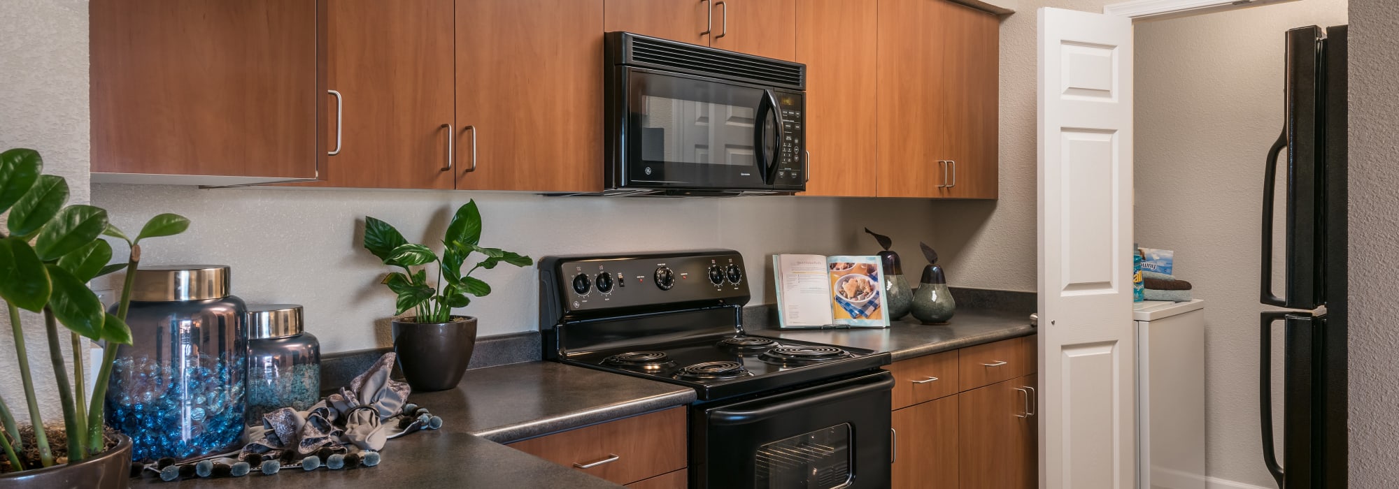 Apartments with luxury kitchens at Azul at Spectrum in Gilbert, Arizona