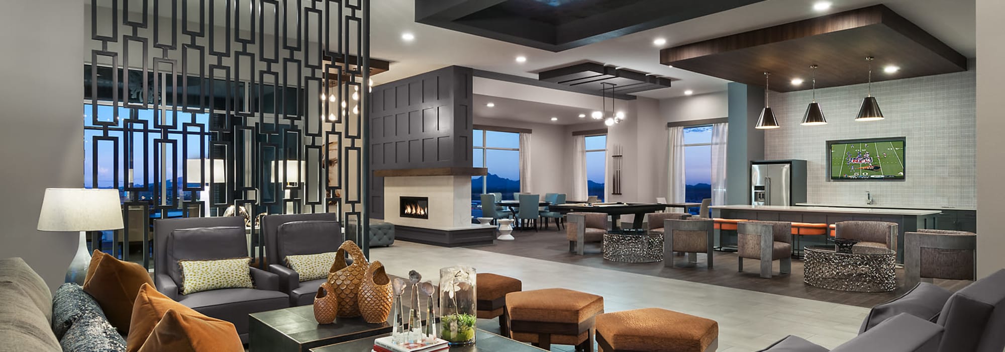 Creative Apartments Chauncey Lane Scottsdale for Small Space