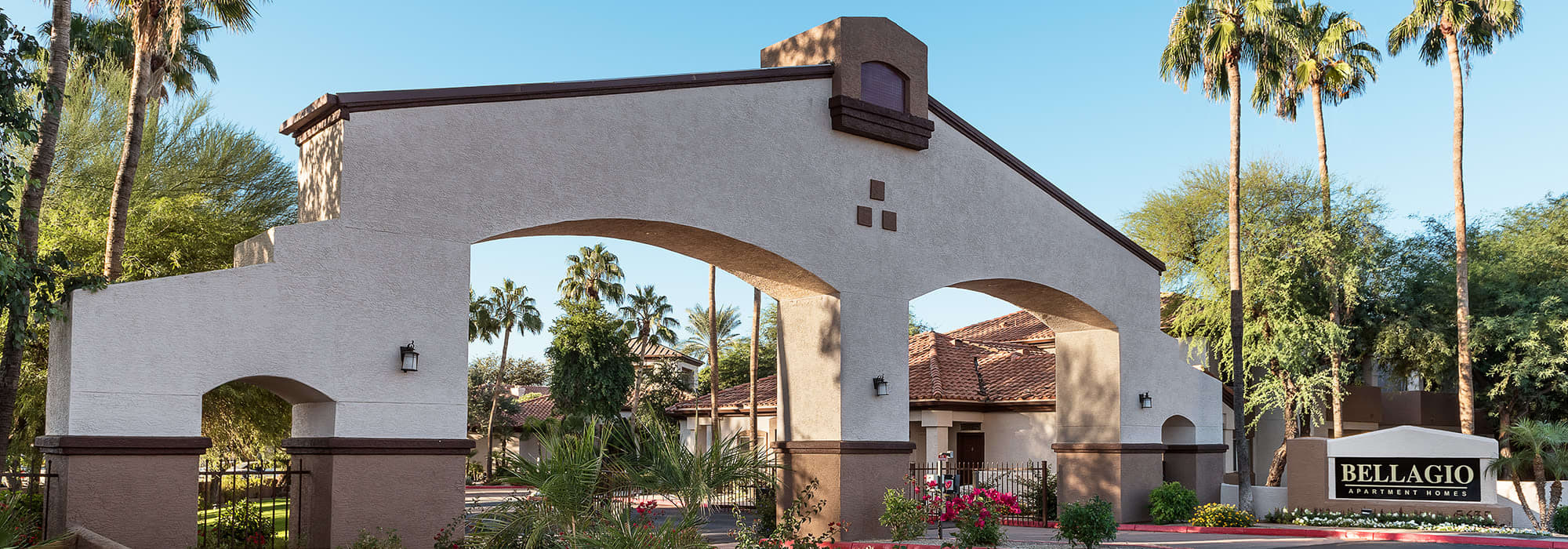 Entrance to the Bellagio in Scottsdale, Arizona