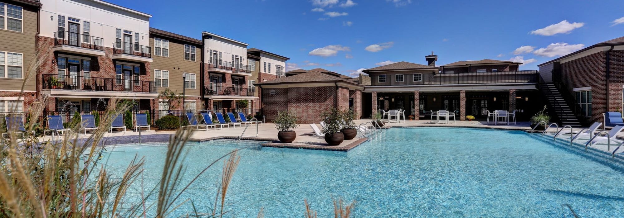 On-site pool at Meridian at Providence in Mt. Juliet, Tennessee