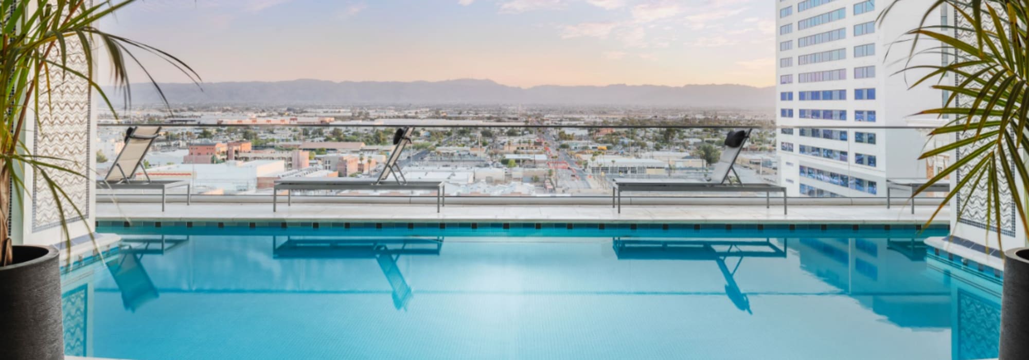 Luxury Swimming Pool at CityScape Residences in Phoenix, Arizona