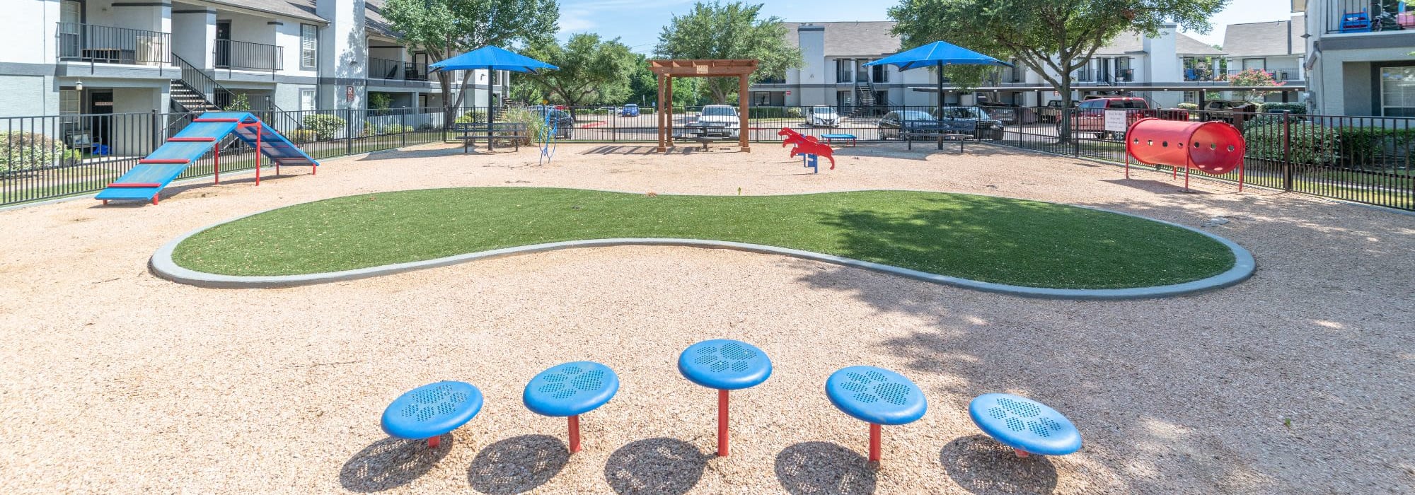 Dog park at The Rustic of McKinney in McKinney, Texas