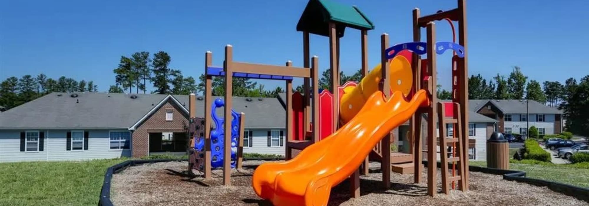 A children's' playground at Reserve at Stillwater in Durham, North Carolina