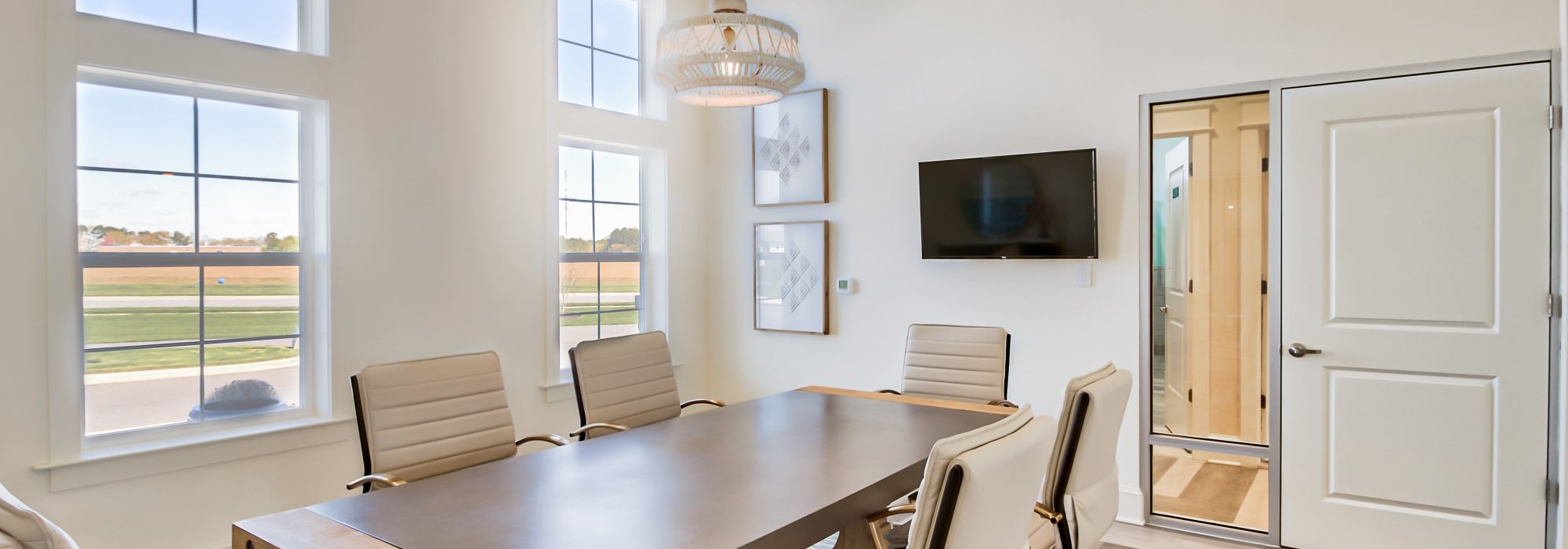 Meeting room at Oceans East in Berlin, Maryland