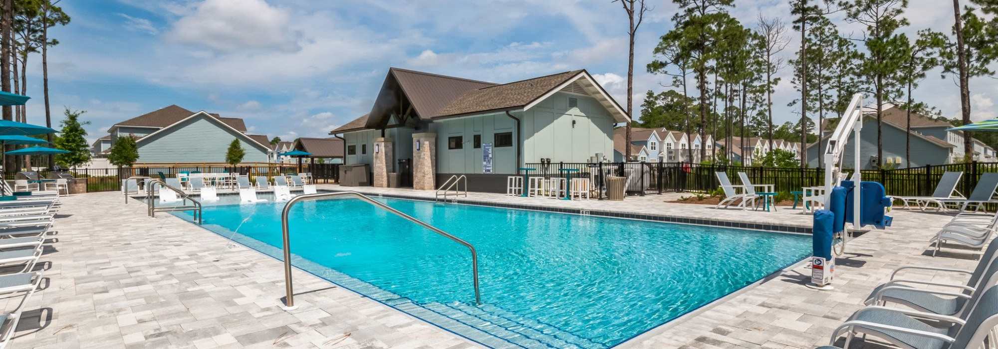 Swimming pool at Artisan Living North Beach in Santa Rosa Beach, Florida