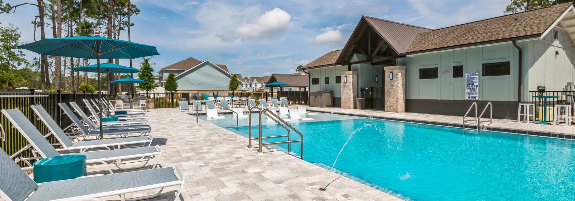 Take a dip in our swimming pool at Artisan Living North Beach in Santa Rosa Beach, Florida