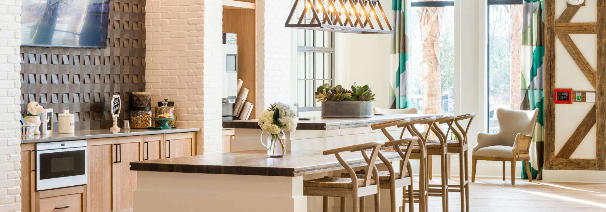 Community kitchen at The Heyward in Charleston, South Carolina