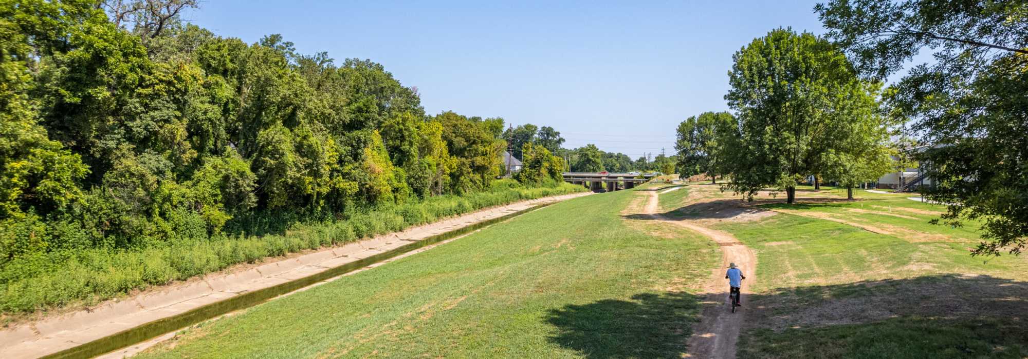 Dog park at Fern Crossing in Shreveport, Louisiana