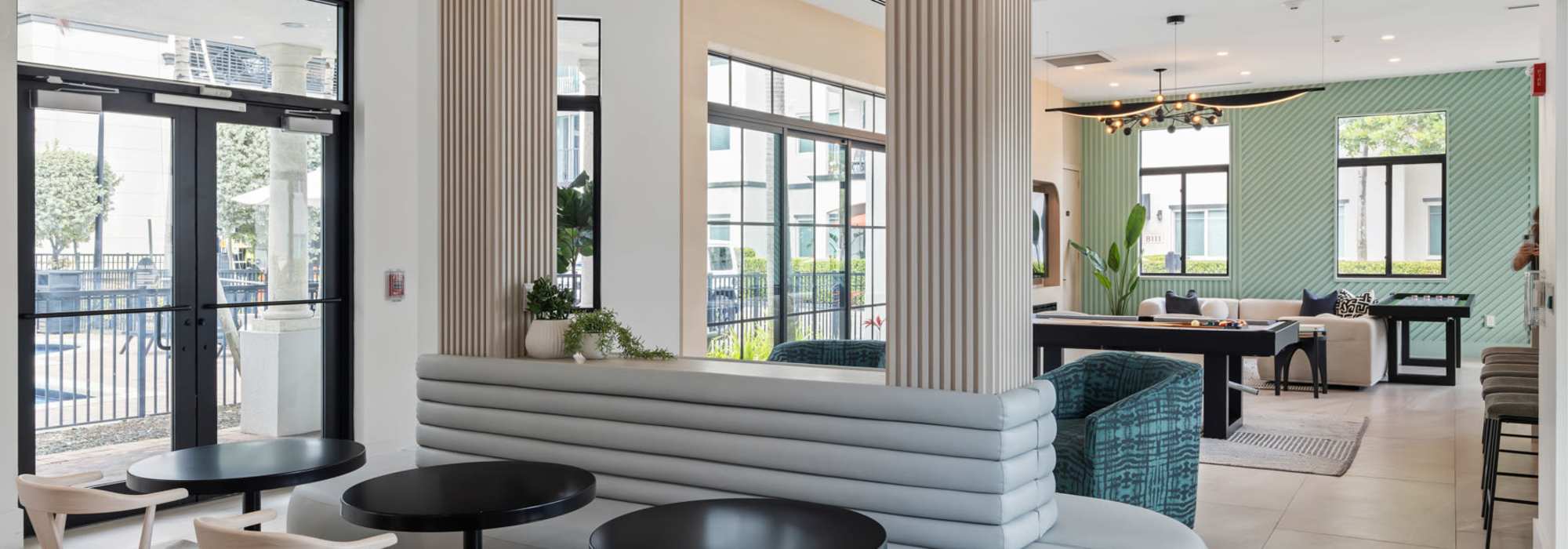 Resident clubhouse at Cordoba in Doral, Florida