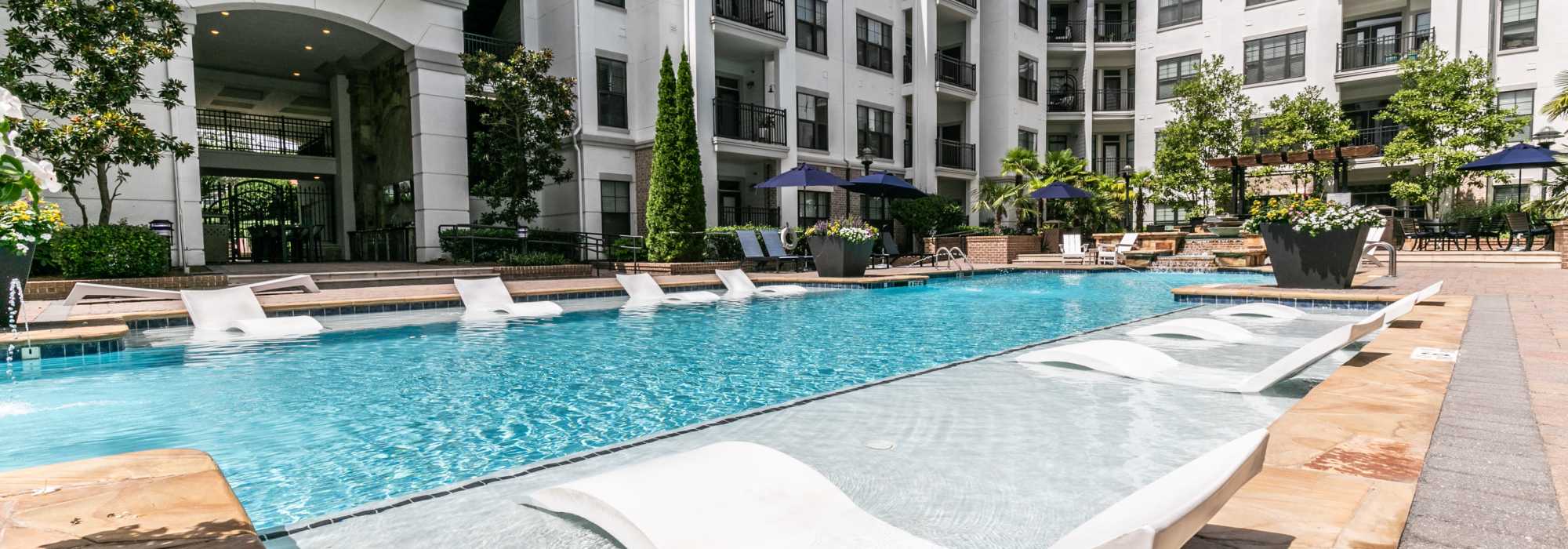 Pool at Brookleigh Flats in Brookhaven, Georgia