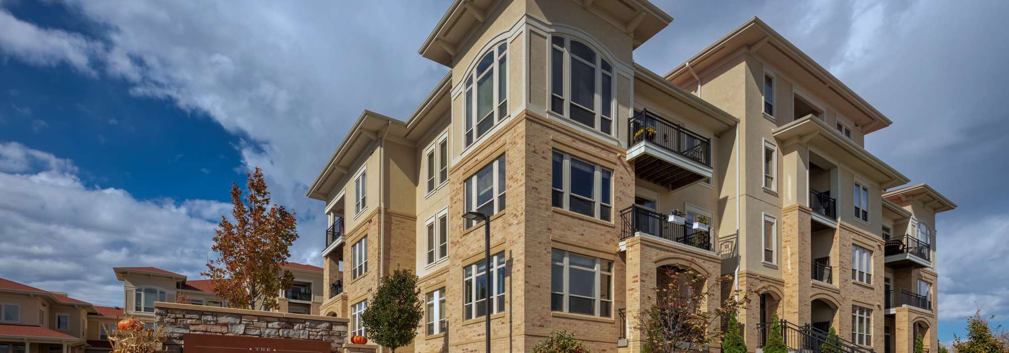 Entrance at The Tuscany On Pleasant View in Madison, Wisconsin