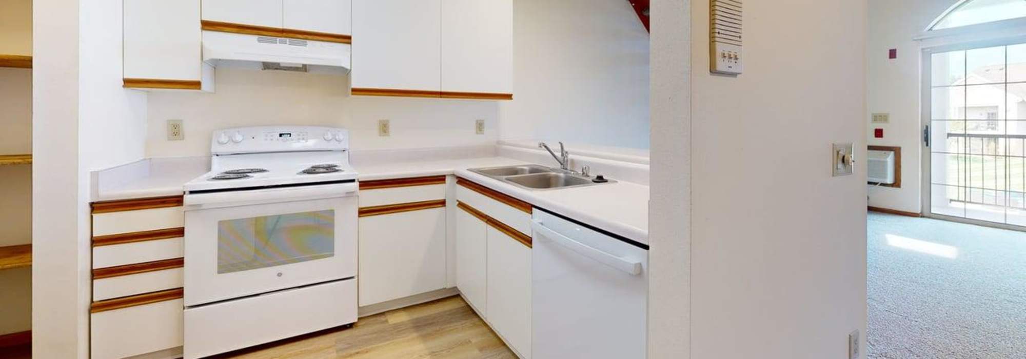 One Bedroom Loft- Small Kitchen