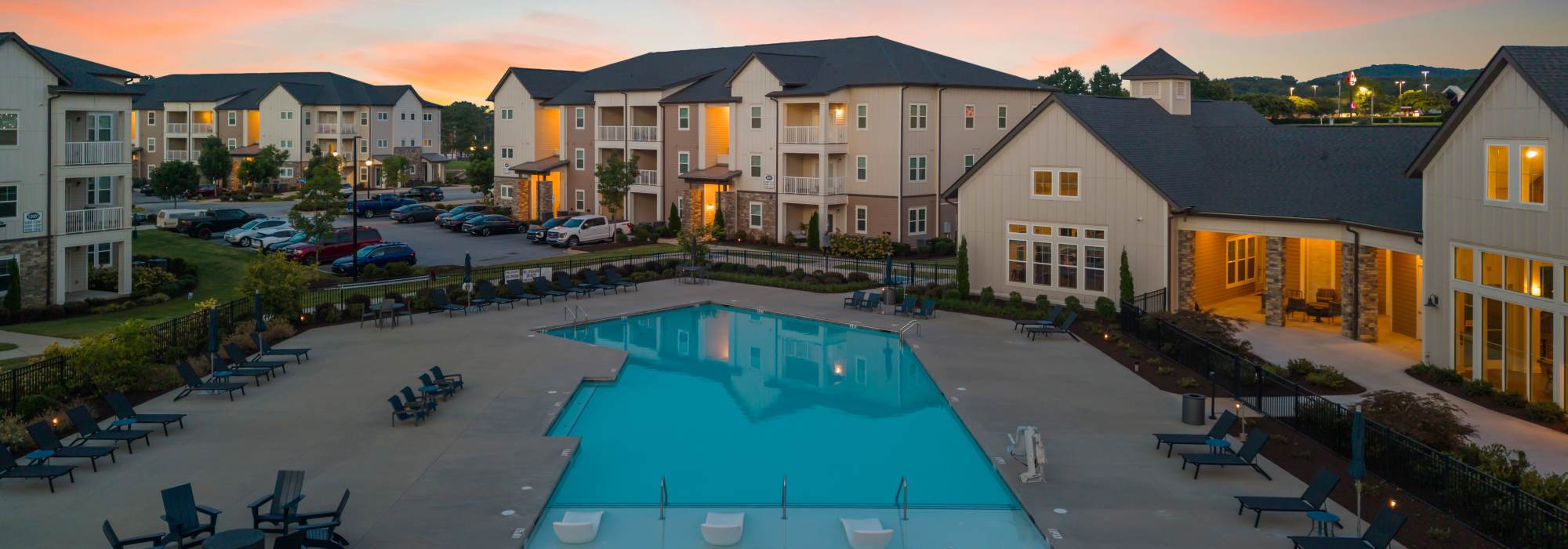 Comfortable community of The Standard at Pinestone in Travelers Rest, South Carolina