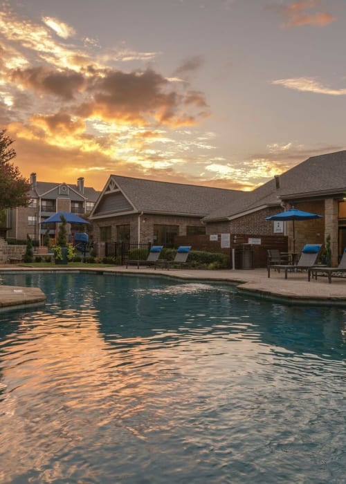Pool at Overlook at Bear Creek in Euless, Texas