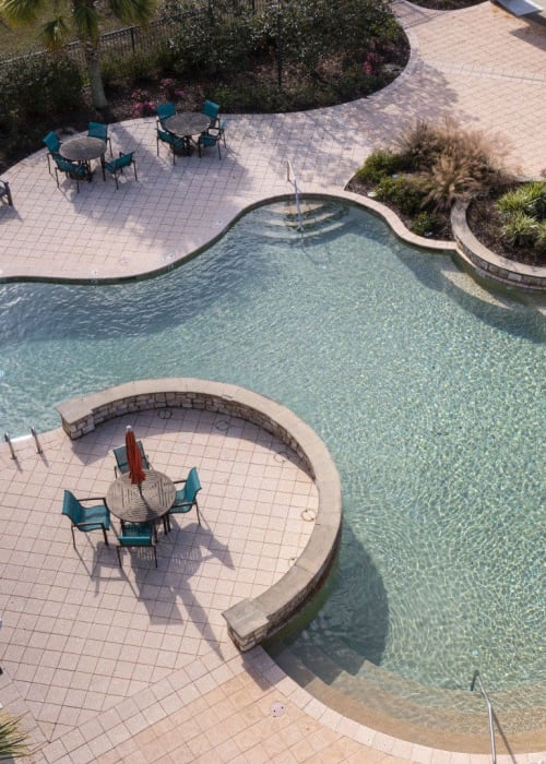 View amenities at Evergreen at Tuscany Villas in Baton Rouge, Louisiana