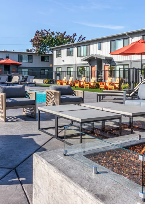 View amenities at Mode in Sacramento, California