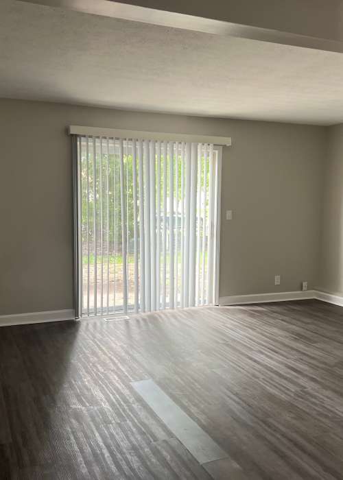 wood-style flooring at Parkview Rental Townhomes in Columbus, Indiana