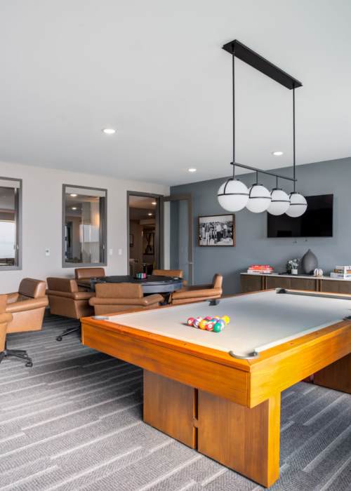 Billiards at Vintage at Washington Station in Reno, Nevada