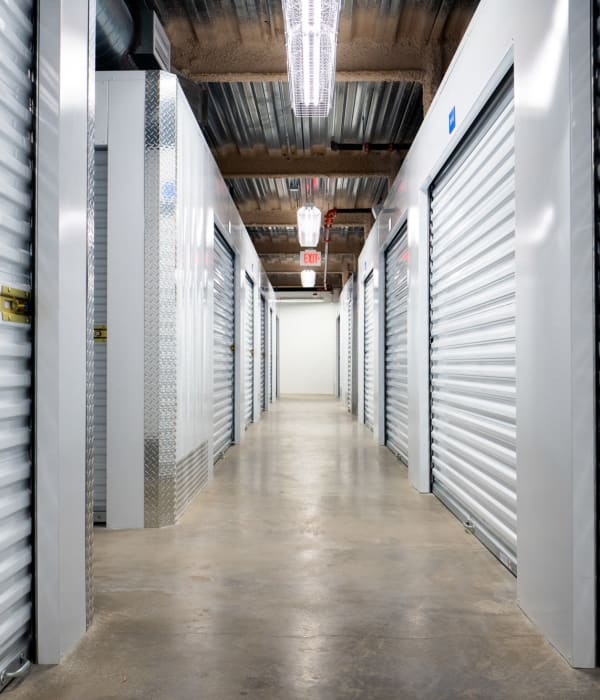 Climate-controlled units at Key Storage - Grissom in San Antonio, Texas