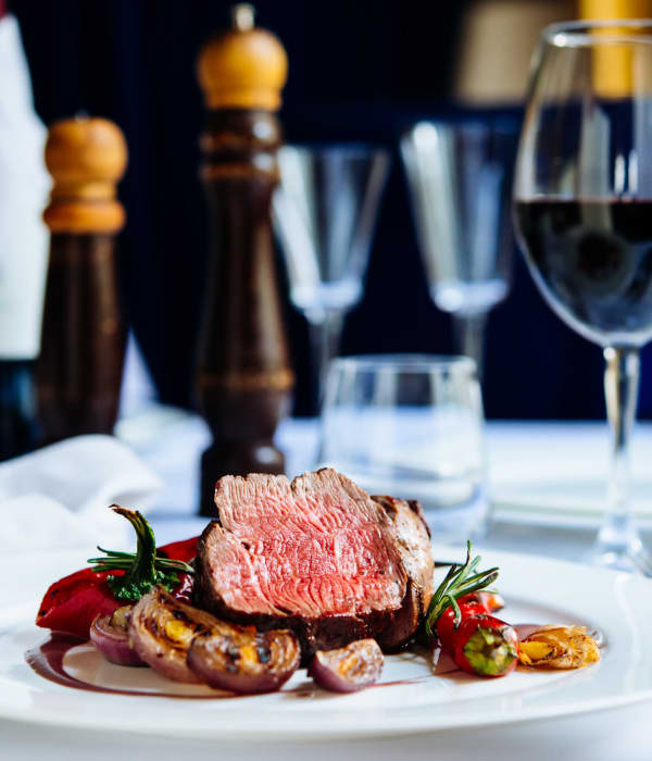 A delicious looking plate of food at Edgewater in Nanaimo, British Columbia