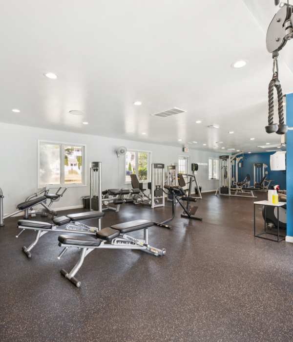 Fitness Center at Bay Ridge at Nashua Apartments in Nashua, New Hampshire