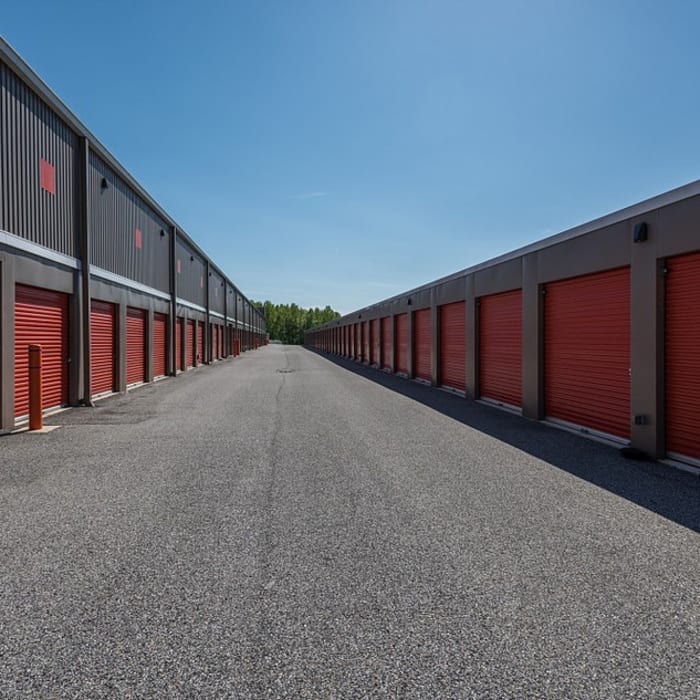 Exterior units at YourSpace Storage @ Joppatowne in Joppa, Maryland