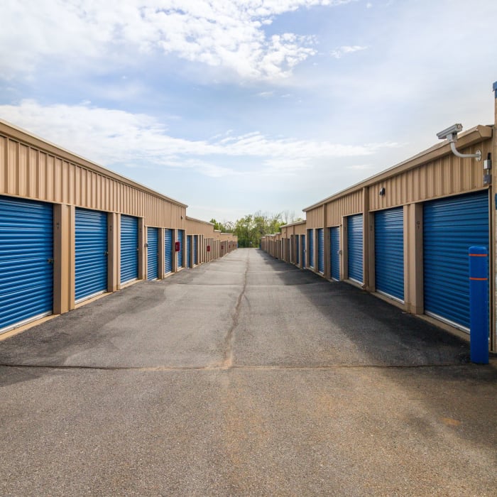 Exterior units at YourSpace Storage @ Rolling Road in Windsor Mill, Maryland