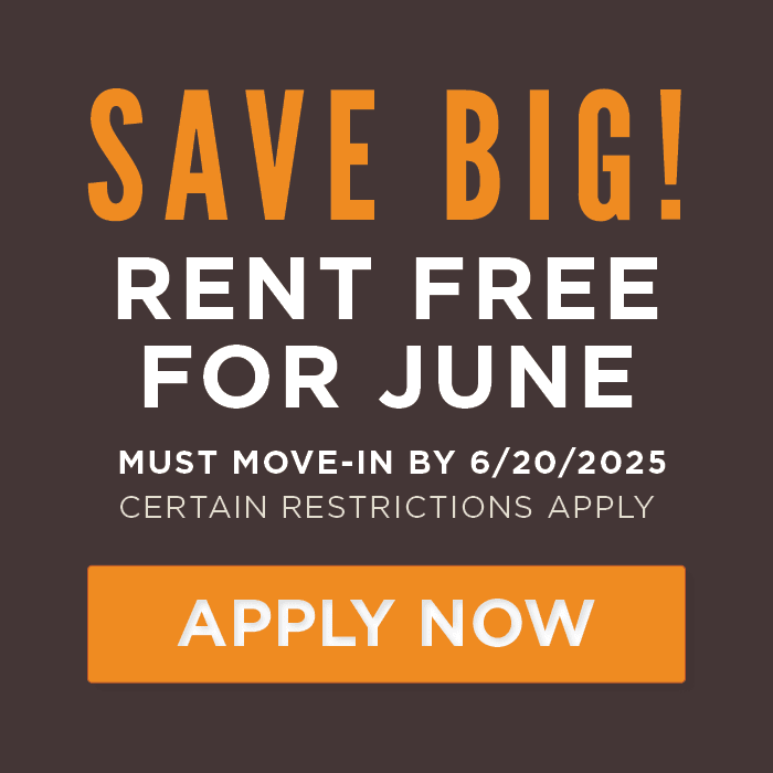 Rent Free for the rest of June must Pay July rent at move-in. Must move-in by 6/20/2025. Contact the leasing office for more details. Certain Restrictions apply.