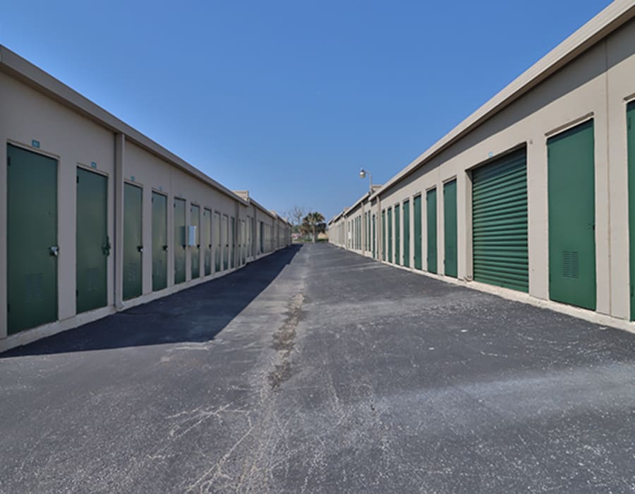 Exterior units at A-AAAKey - Spencer Lane in San Antonio, Texas,