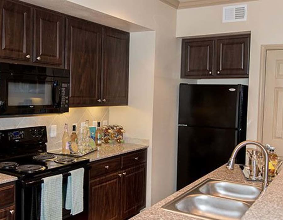 Kitchen at Palms at Cinco Ranch in Richmond, Texas