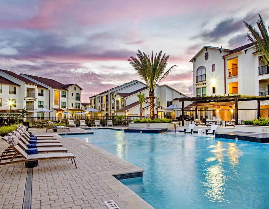 Pool at The Standard at EastPoint in Baytown, Texas