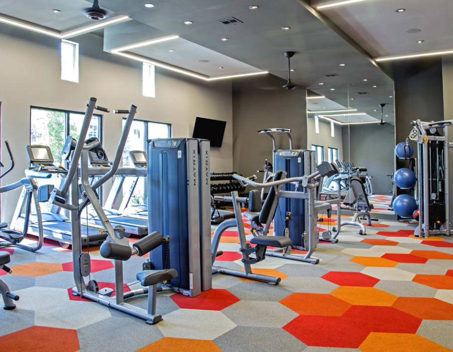 fitness studio at The Standard at EastPoint in Baytown, Texas
