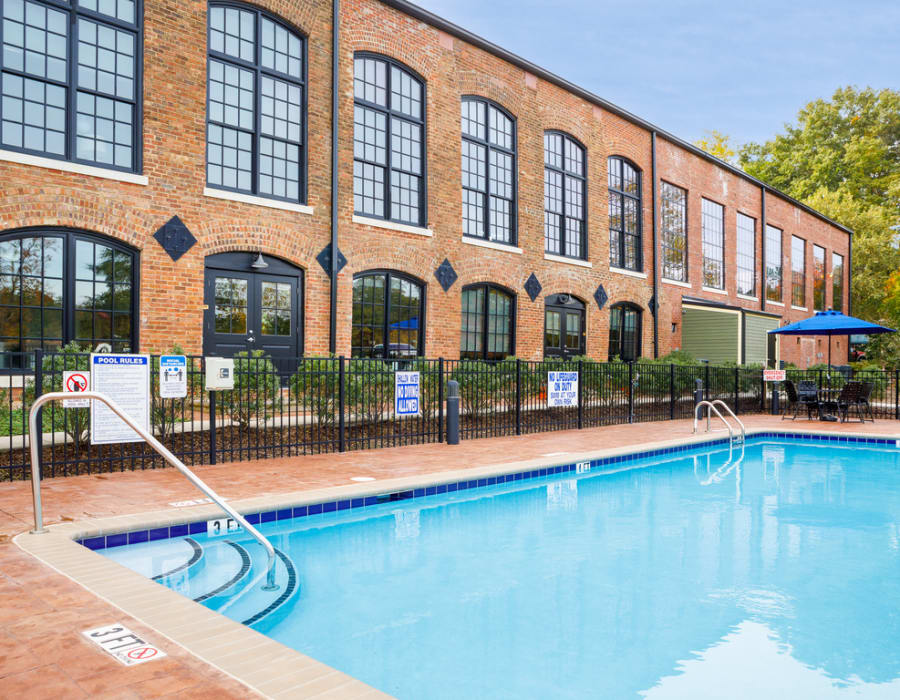 Pool at Lofts by the Lake in Greer, South Carolina