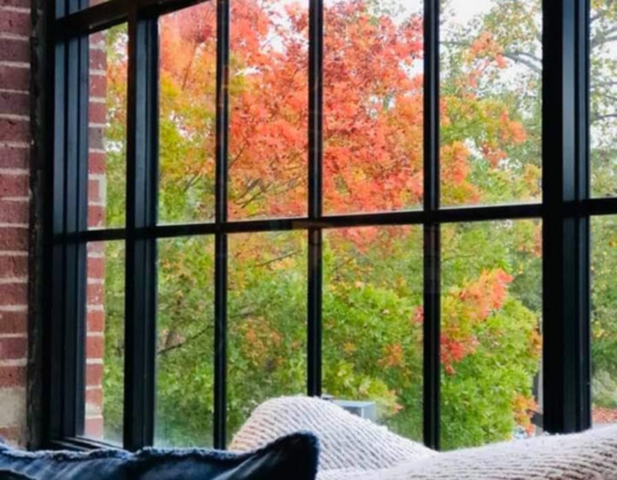 windows with a view at Lofts by the Lake in Greer, South Carolina