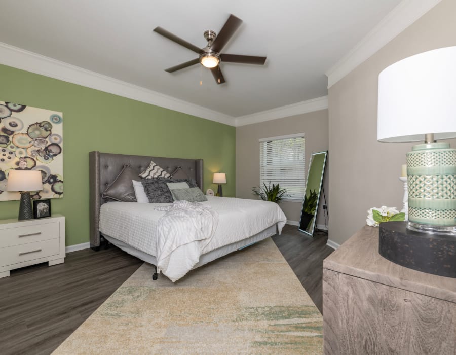 Bedroom at The Spencer Park Row in Houston, Texas