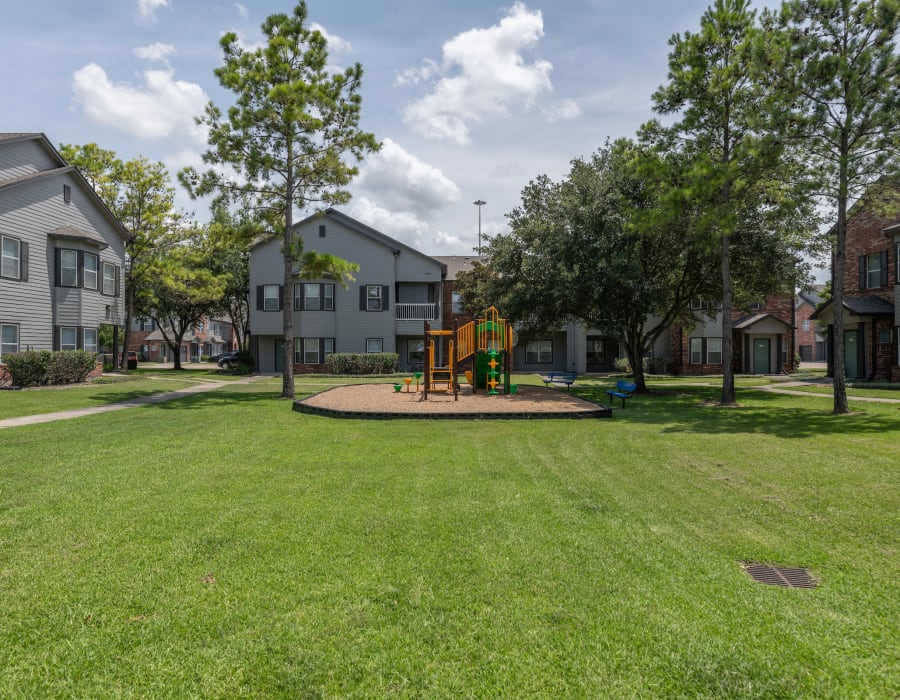 Lawn at The Spencer Park Row in Houston, Texas