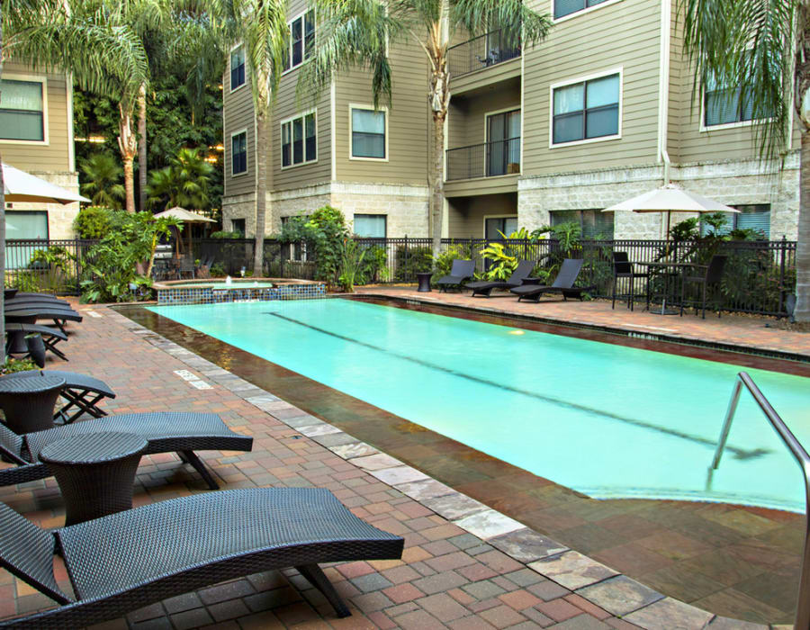 Pool at The Margot on Sage in Houston, Texas