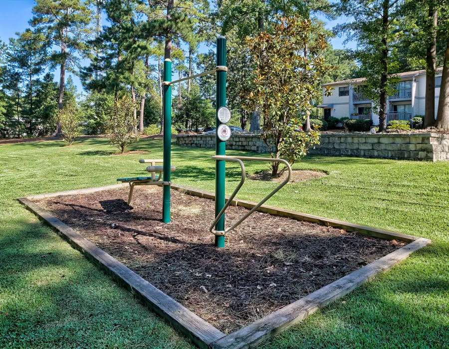 Bark park at Three Rivers in Columbia, South Carolina