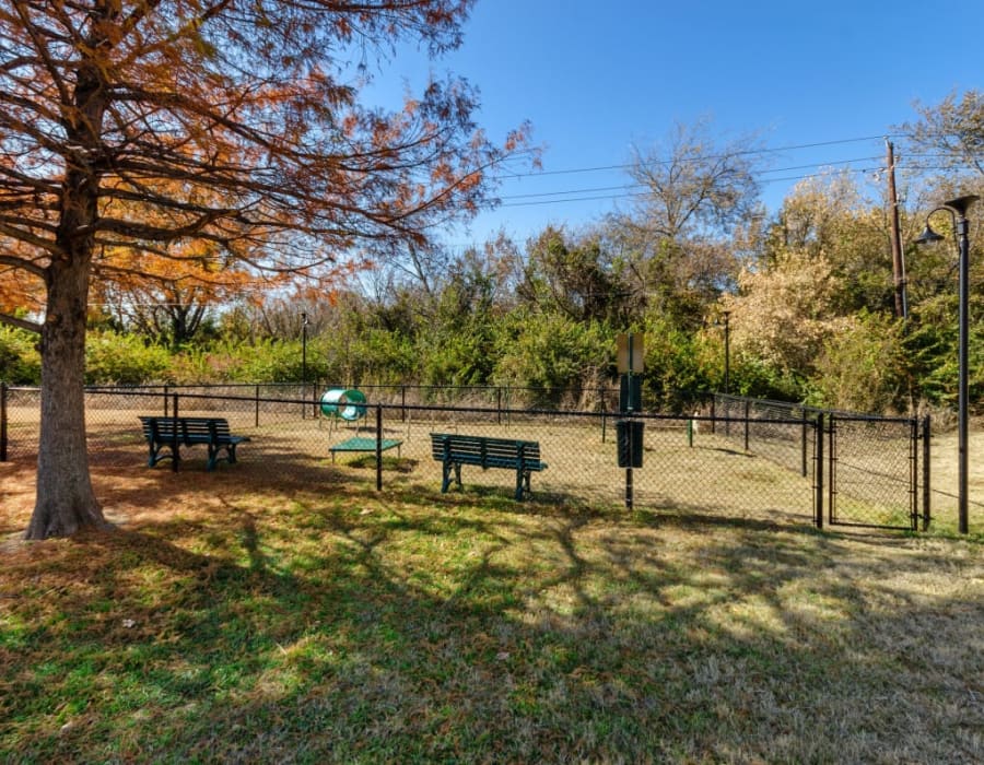 Oudoor park area at Brixton McKinney in McKinney, Texas
