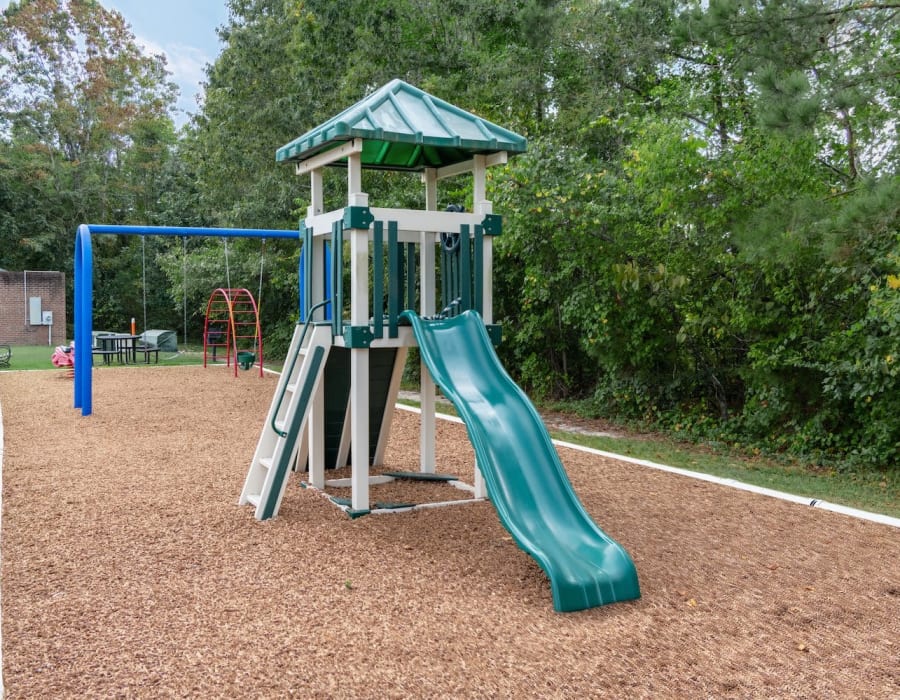 Play area at Bristol Park in Fayetteville, North Carolina