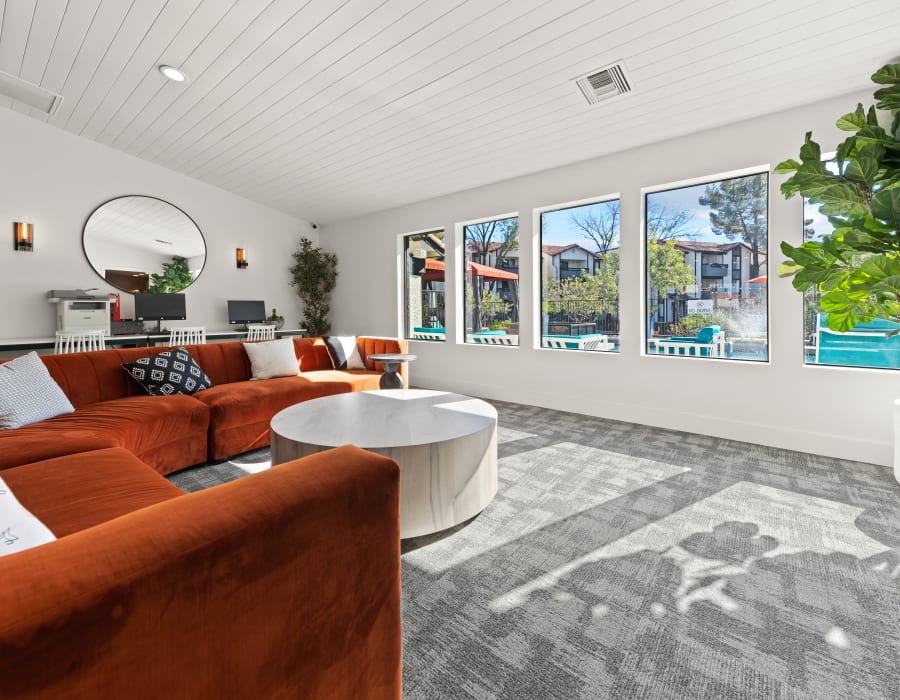 Resident Clubhouse at Asteria Apartments in Tempe, Arizona