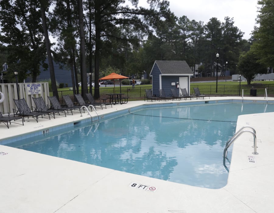 Pool outside at Acasă Prosper Fairways in Columbia, South Carolina